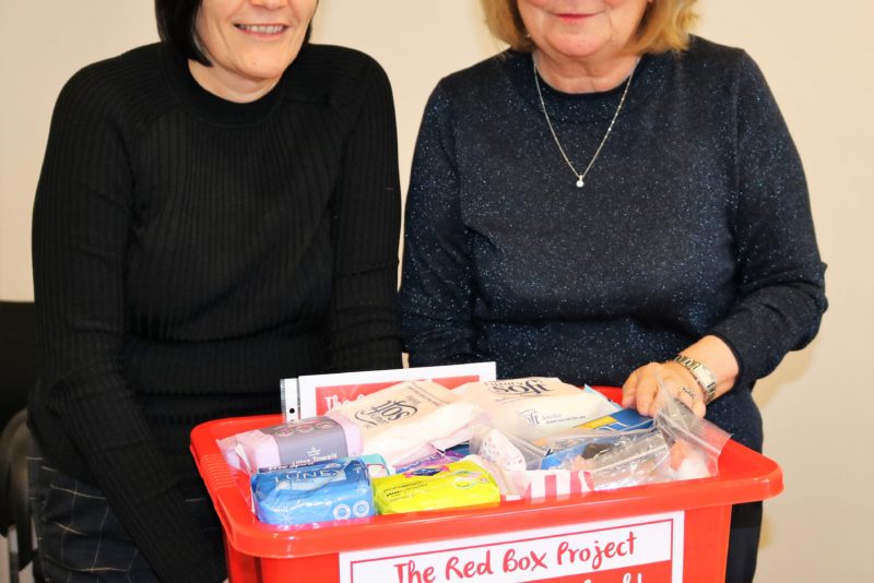 Salford Red Box Project – schools go period friendly